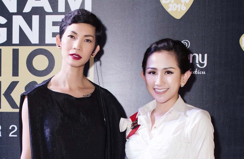 Tram Nguyen noi bat tai Vietnam Designer Fashion Week 2016 hinh anh