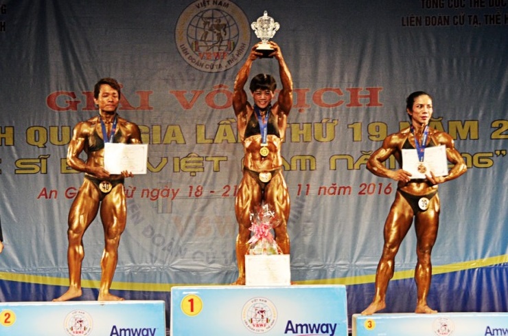 Doan Binh Duong dat 6 HCV giai the hinh quoc gia hinh anh