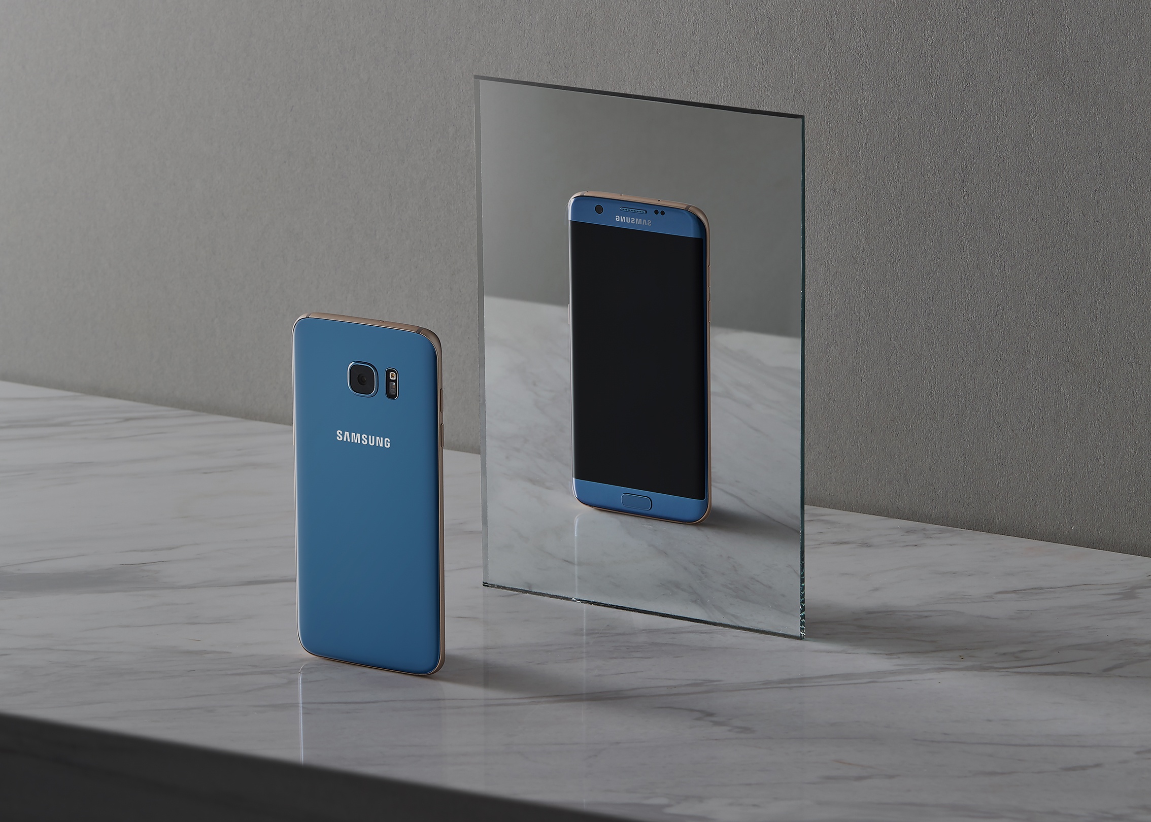 Galaxy S7 edge xanh coral anh 5