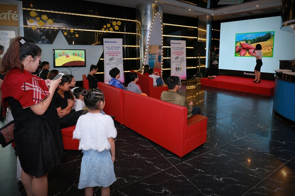 hoc sinh tieu hoc Ha Noi thi lam phim ngan anh 2