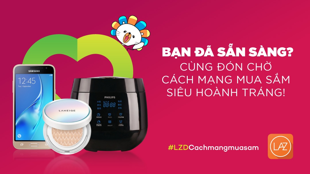 Lazada san sang moi nguon luc cho 4 ngay 'Cach mang mua sam' hinh anh
