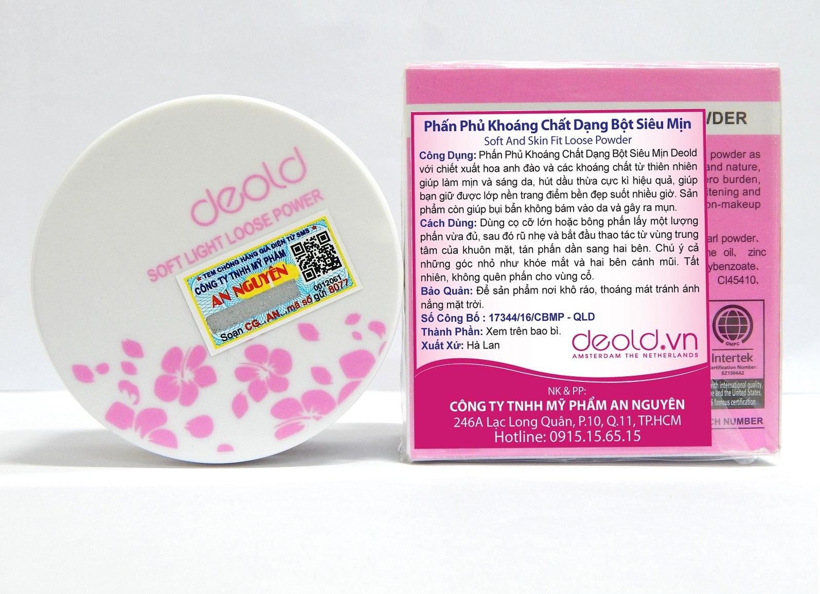 Cach nhan biet my pham Deold chinh hang hinh anh