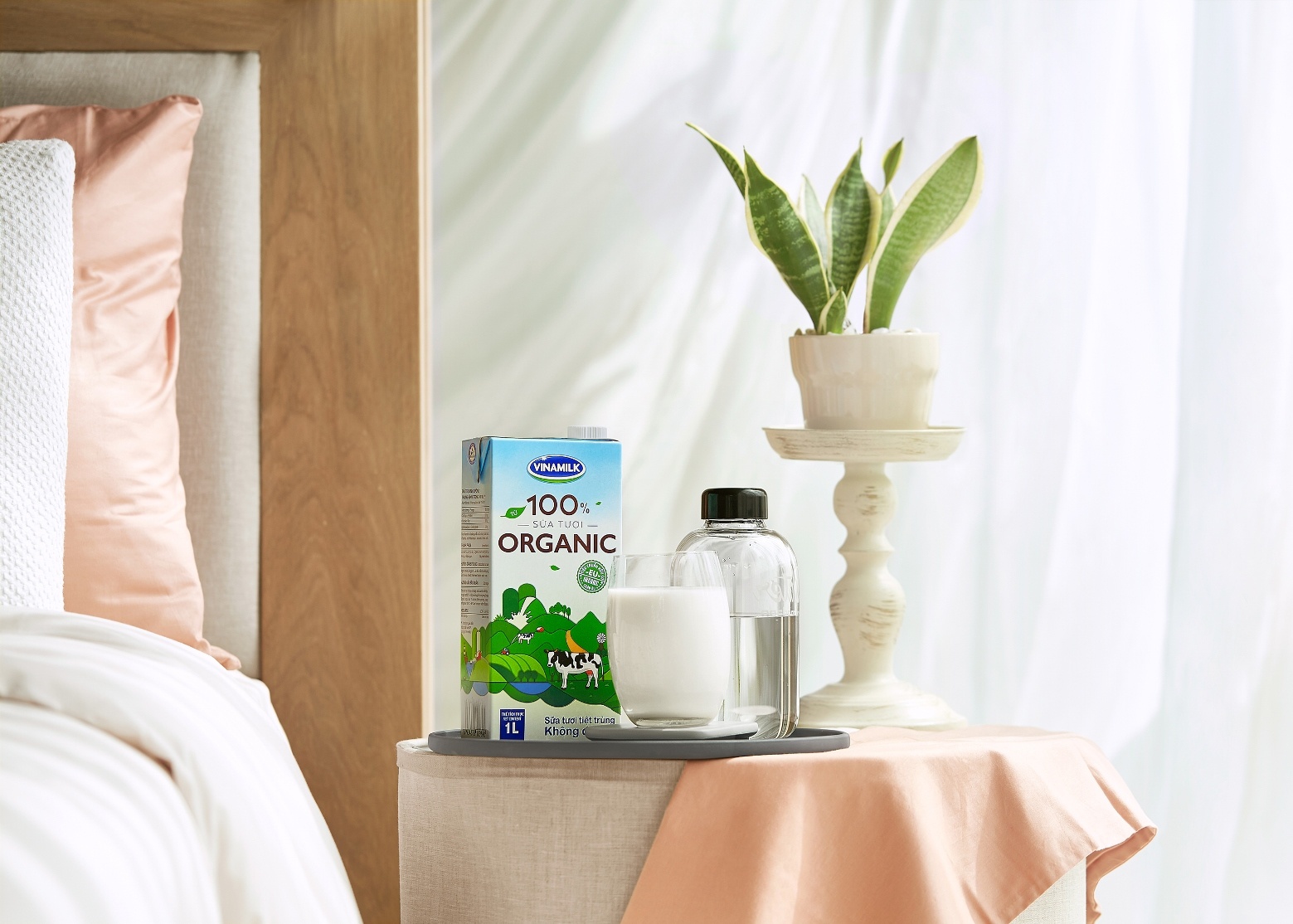 Sua tuoi Vinamilk 100% Organic anh 1