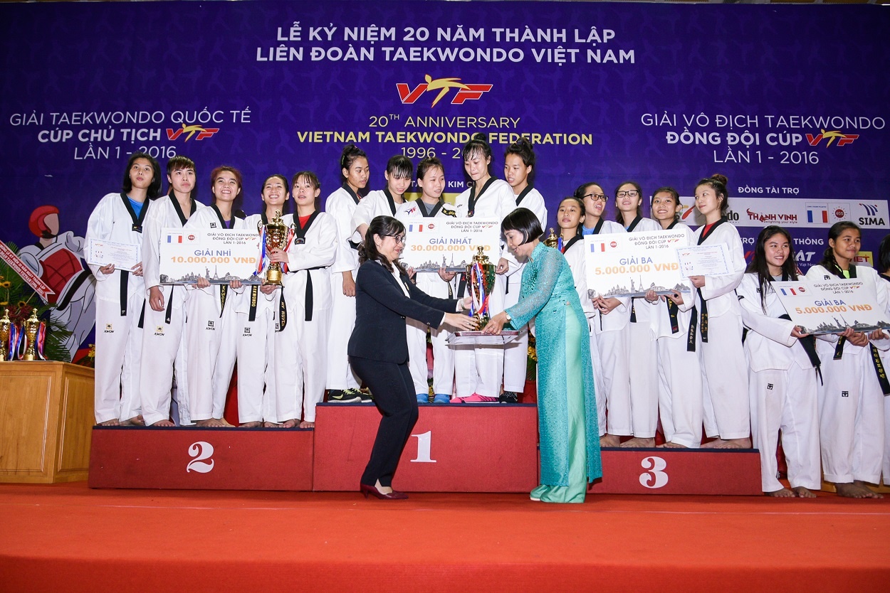 Lien doan Teakwondo Viet Nam,  Nhua Long Thanh anh 3