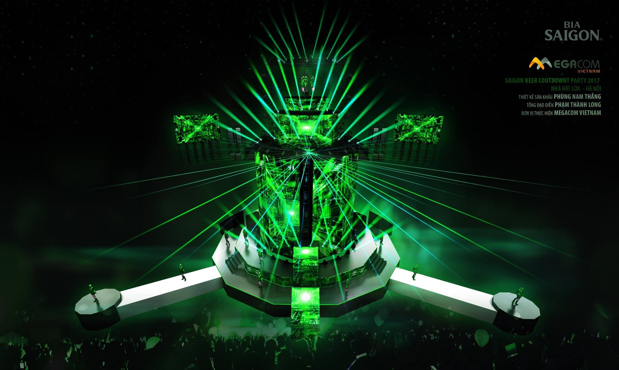 Don nam moi voi le hoi Countdown Party 2017 cung bia Sai Gon hinh anh