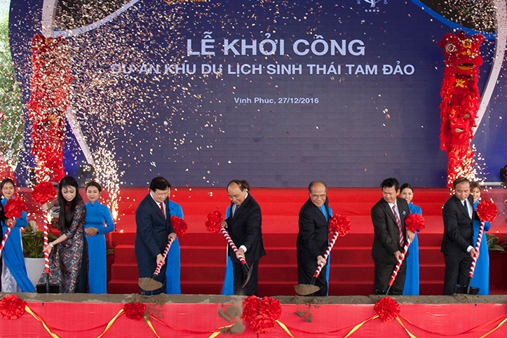 Thu tuong phat lenh khoi cong khu du lich sinh thai Tam Dao hinh anh