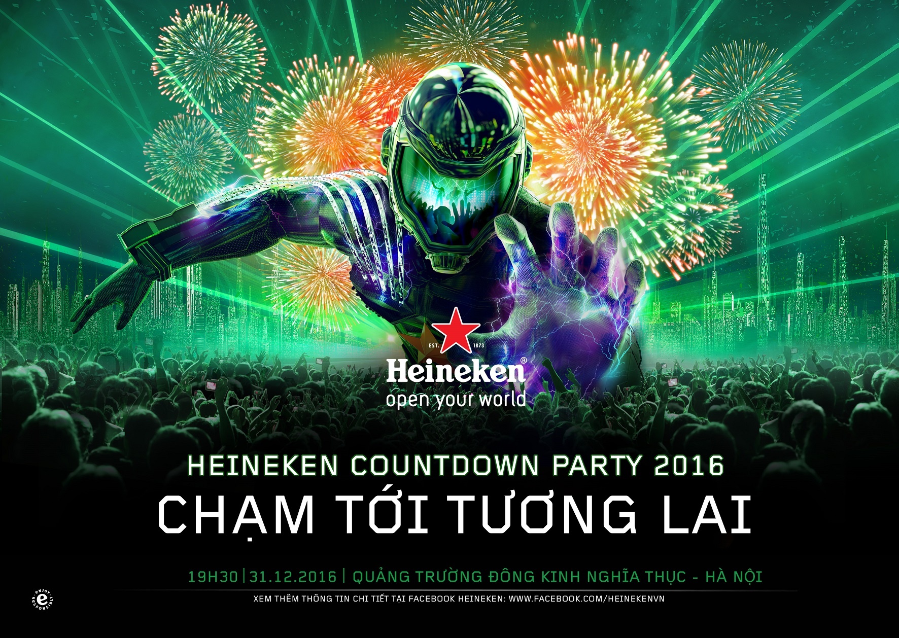 Heineken Countdown Party,  Chạm đến tương lai ảnh 2 Heineken Countdown Party,  Cham den tuong lai anh 2