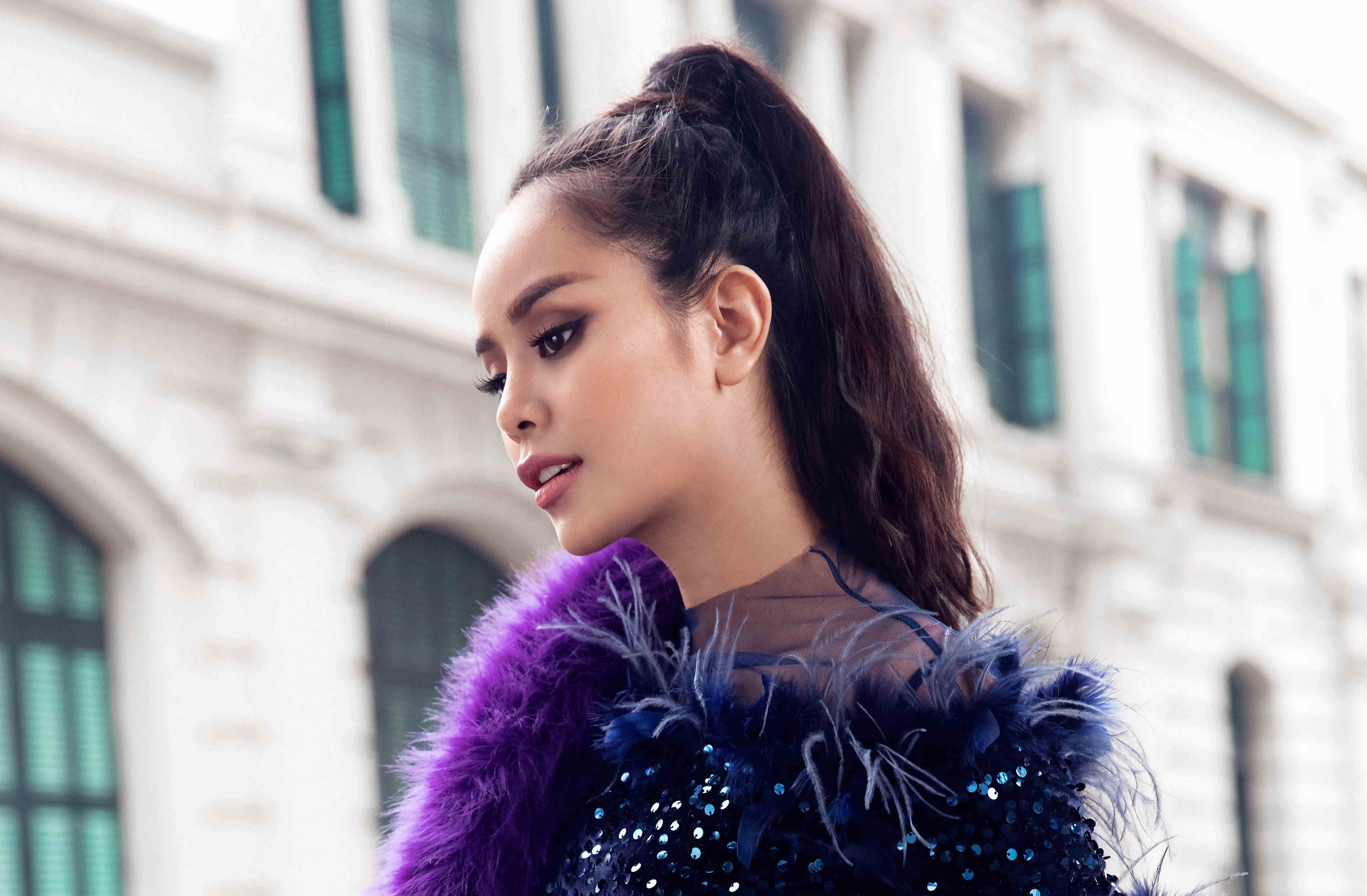 Hoa hau Dien anh Sella Truong dep lanh lung trong bo anh moi hinh anh