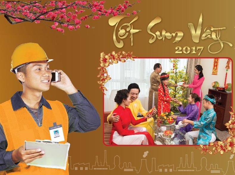 VinaPhone mang 'Tet sum vay 2017' cho nguoi lao dong ca nuoc hinh anh