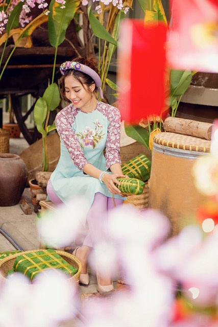 ao dai Chuon Chuon Ot anh 4