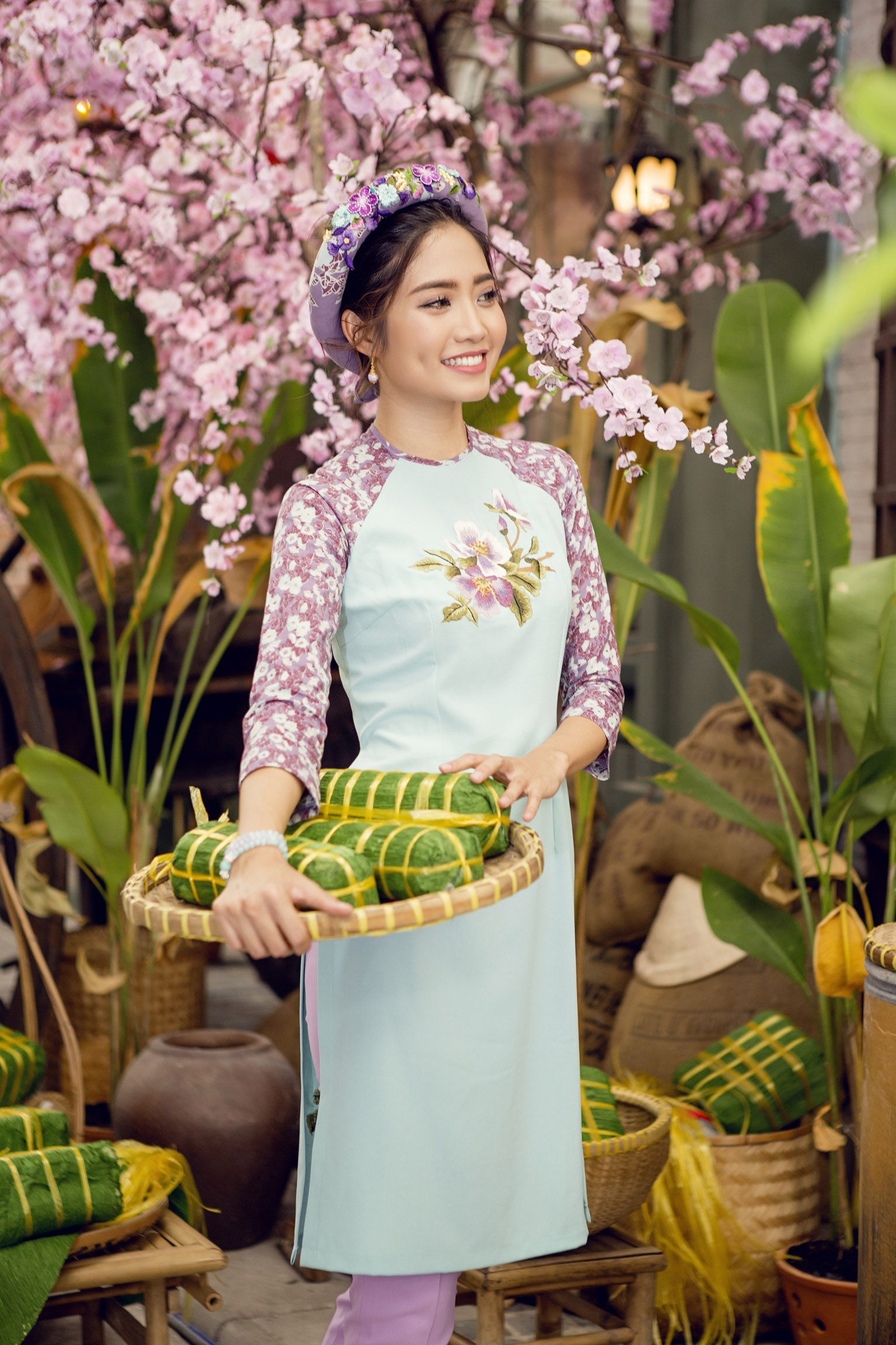 ao dai Chuon Chuon Ot anh 5