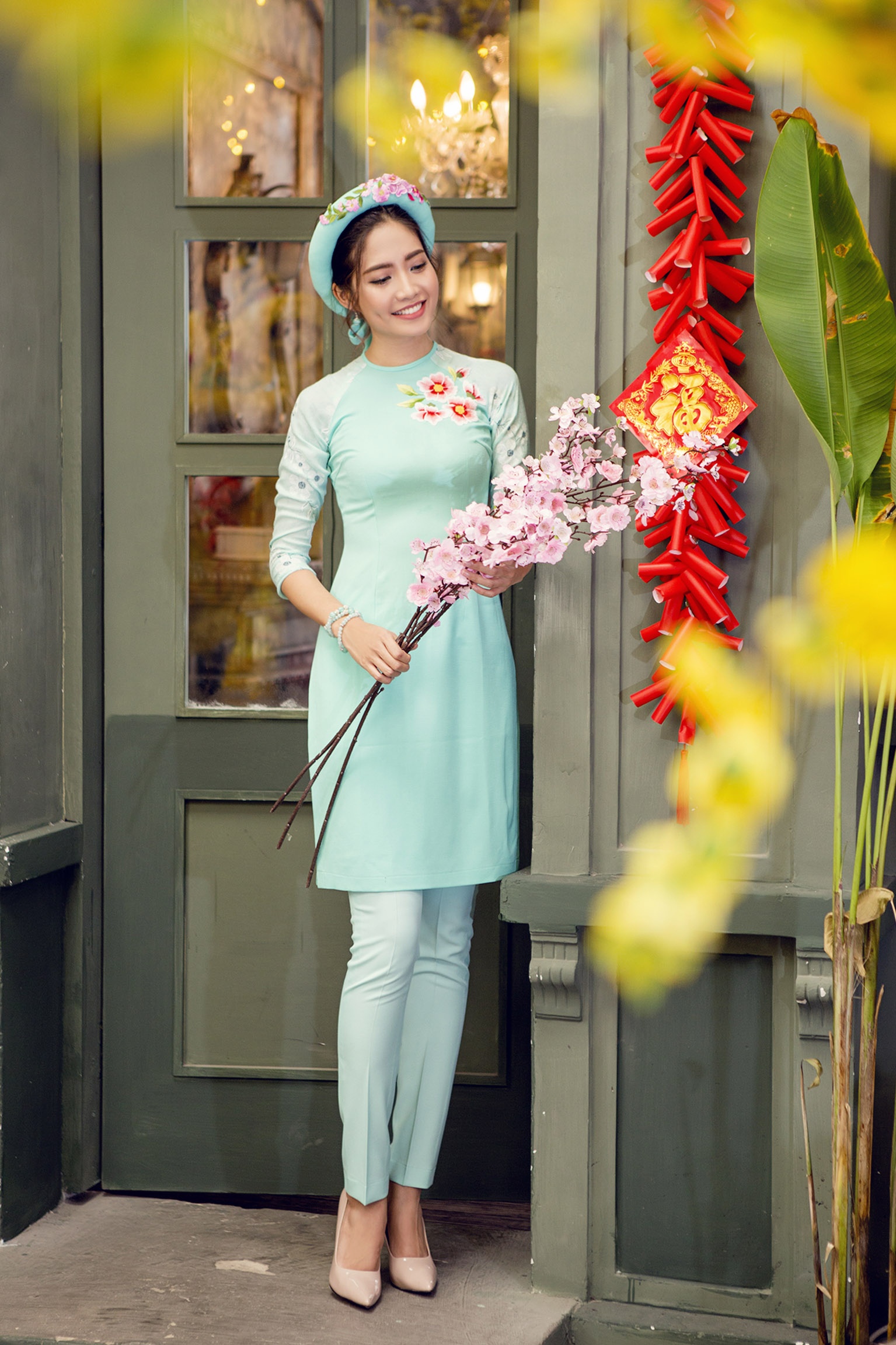 ao dai Chuon Chuon Ot anh 7