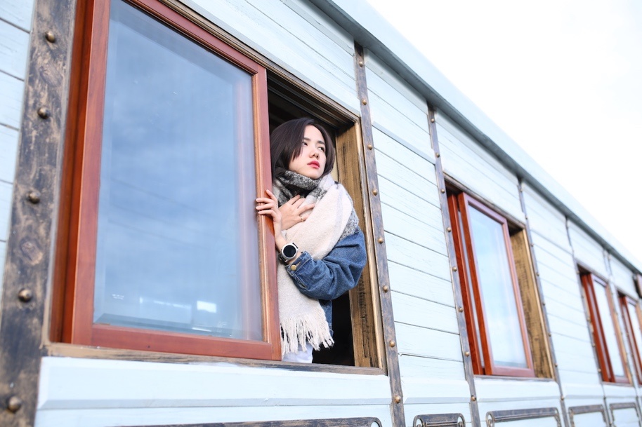 cung Phuong Ly check-in Da Lat anh 1