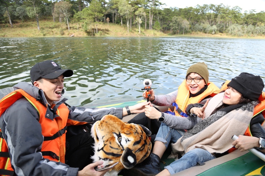 cung Phuong Ly check-in Da Lat anh 2