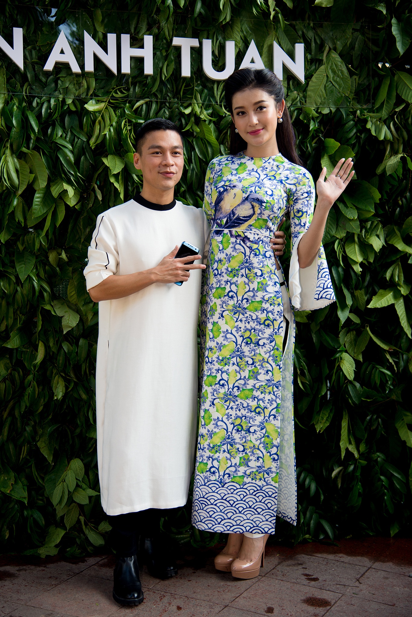 thiết kế xanh của NTK Adrian Anh Tuấn ảnh 8 thiet ke xanh cua NTK Adrian Anh Tuan anh 8
