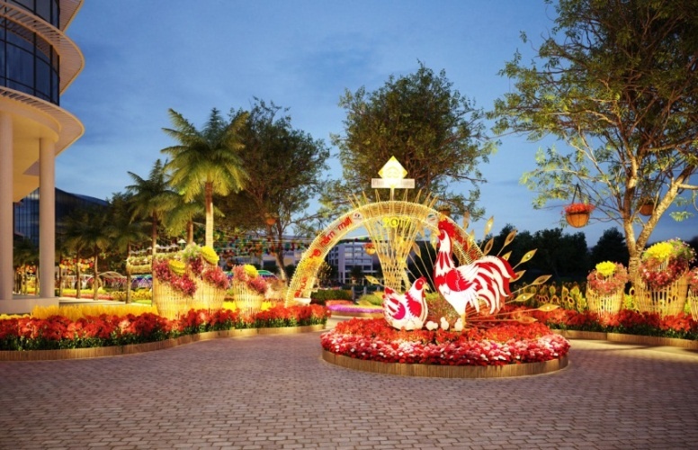 Hội chợ hoa xuân Phú Mỹ Hưng  ảnh 3 Hoi cho hoa xuan Phu My Hung anh 3