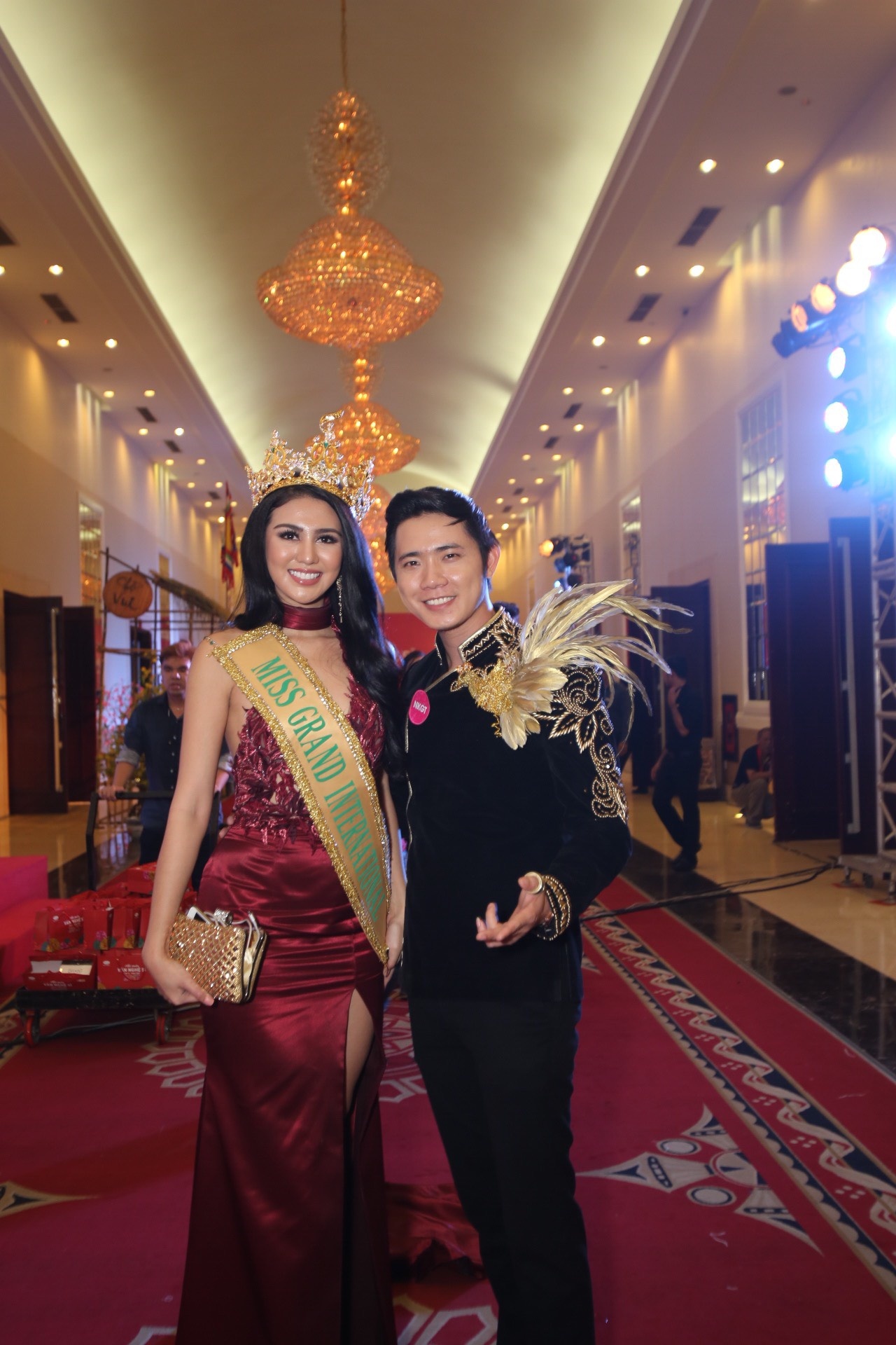 Vinh Dang,  Hoa hau Hoa binh Quoc te 2017 anh 1