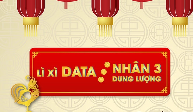 VinaPhone nhan 3 dung luong data cho khach hang dip Tet 2017 hinh anh