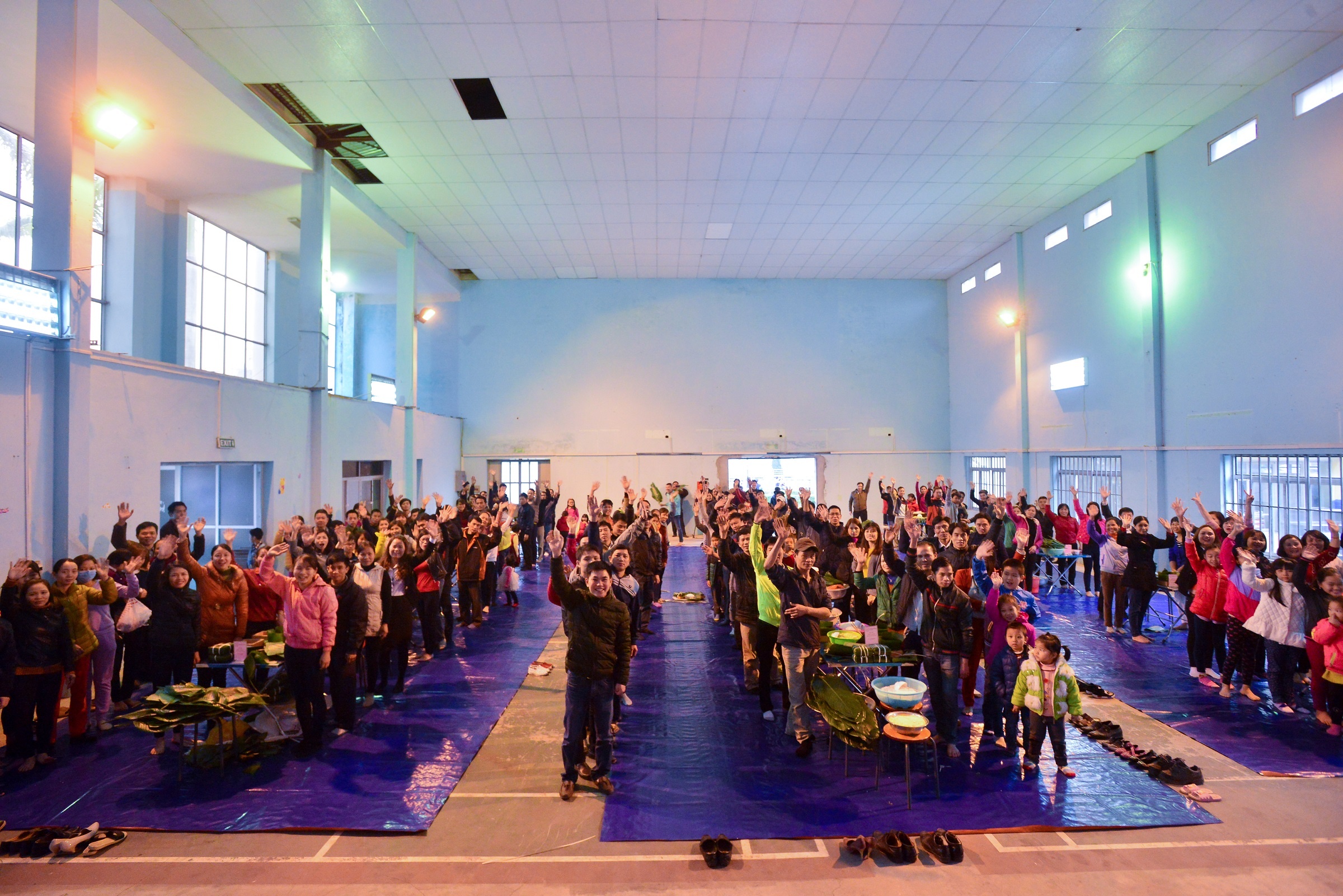 Xuan Hoa,  banh chung Tet anh 1