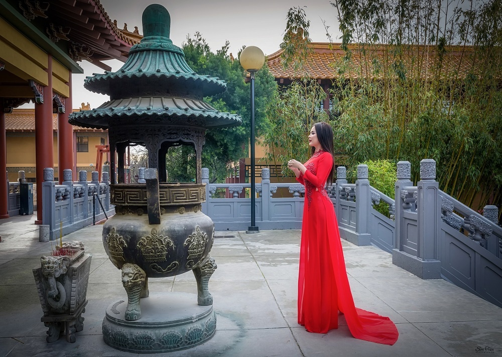 Jasmine Le,   Hoa hau Nguoi Viet The gioi 2017 anh 2