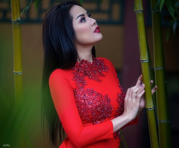 Jasmine Le,   Hoa hau Nguoi Viet The gioi 2017 anh 8