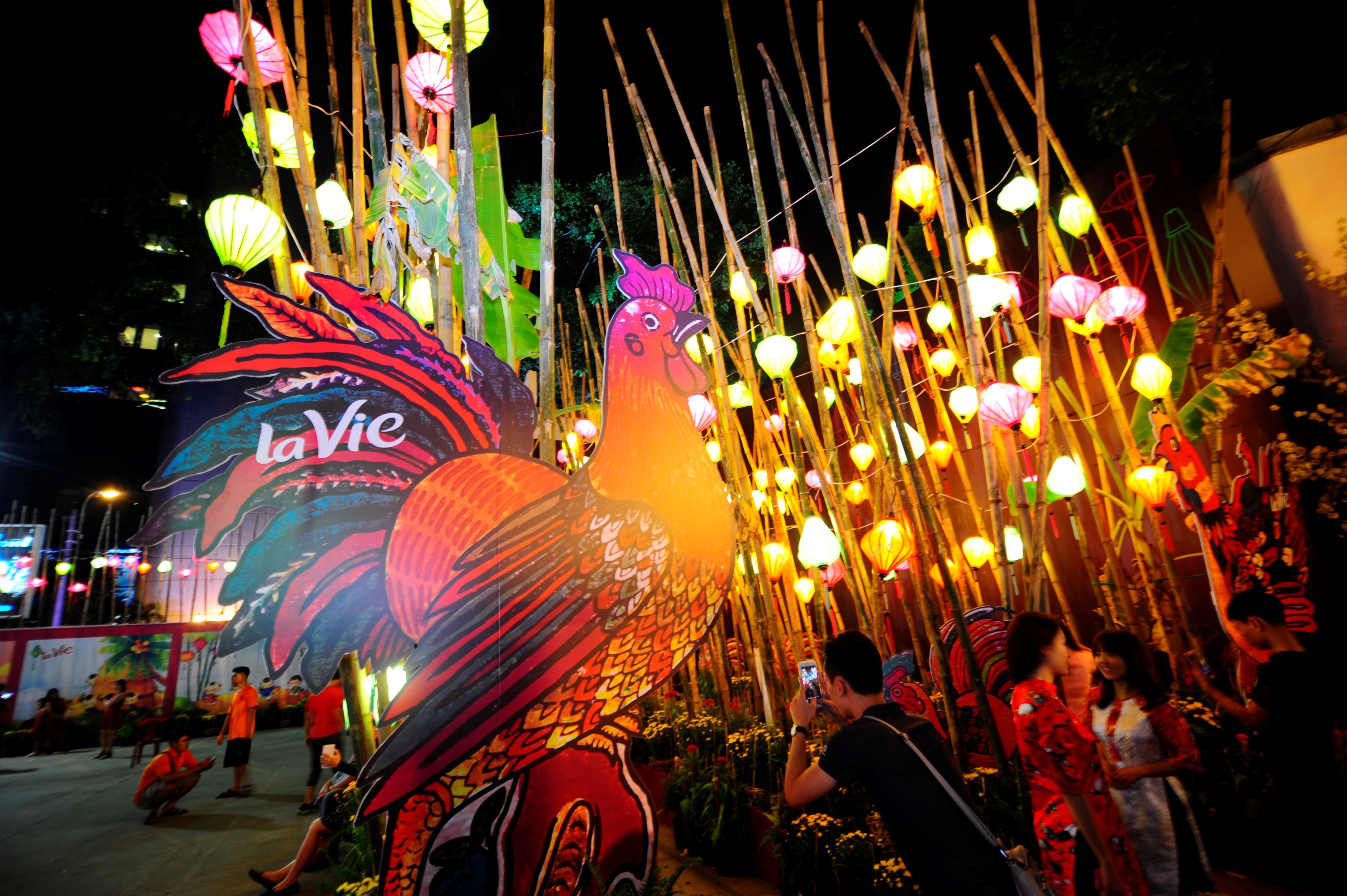 gioi tre Sai Gon check-in khong gian Tet co truyen anh 3