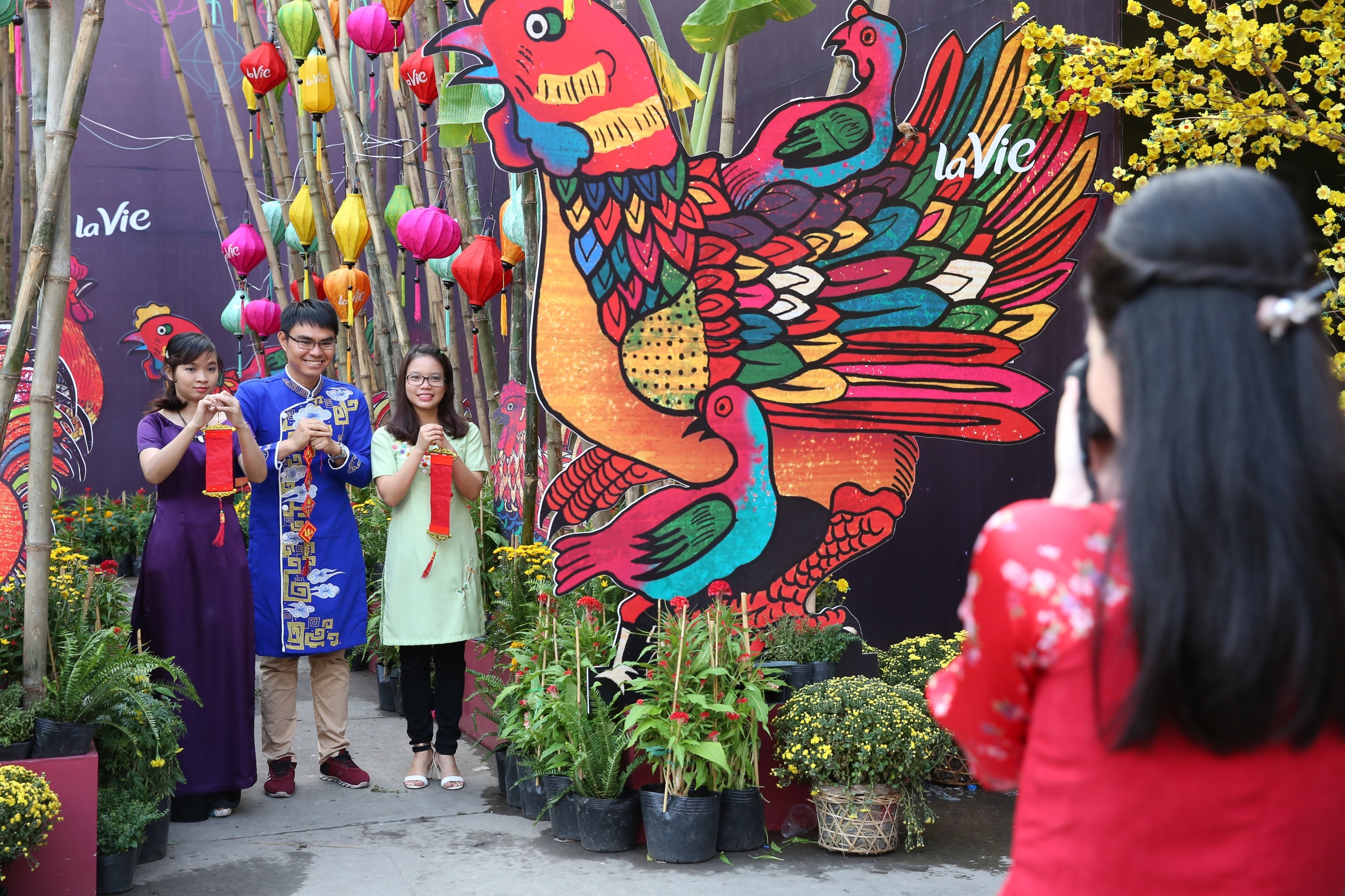 gioi tre Sai Gon check-in khong gian Tet co truyen anh 6