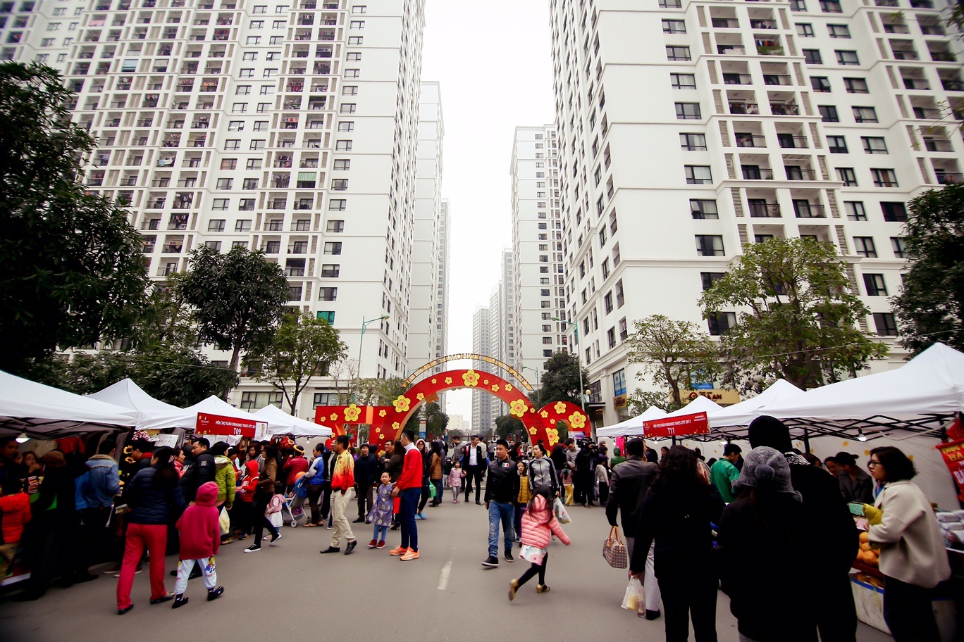 Hội xuân Vinhomes Times City ảnh 2 Hoi xuan Vinhomes Times City anh 2