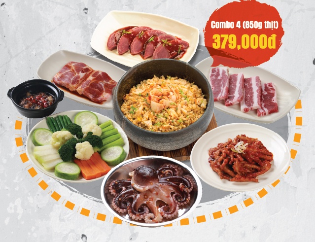 Don nam moi pha cach voi mon nuong thung phuy kieu Han hinh anh