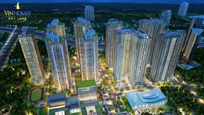 Ruoc loc xuan cung Vinhomes Skylake hinh anh