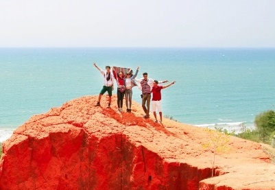 Leo nui 'Red Canyon' ngay tai Mui Ne hinh anh