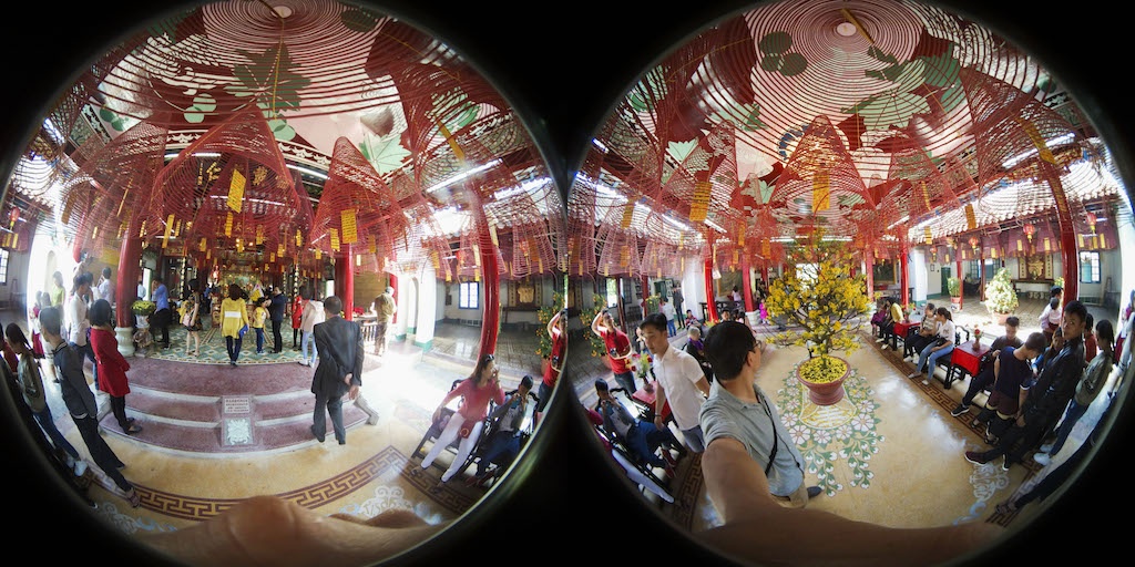 Trai nghiem le hoi Tet moi vung mien qua anh 360 do hinh anh