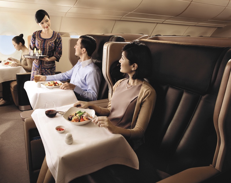 3 uu dai hap dan cua the len may bay Singapore Airlines hinh anh