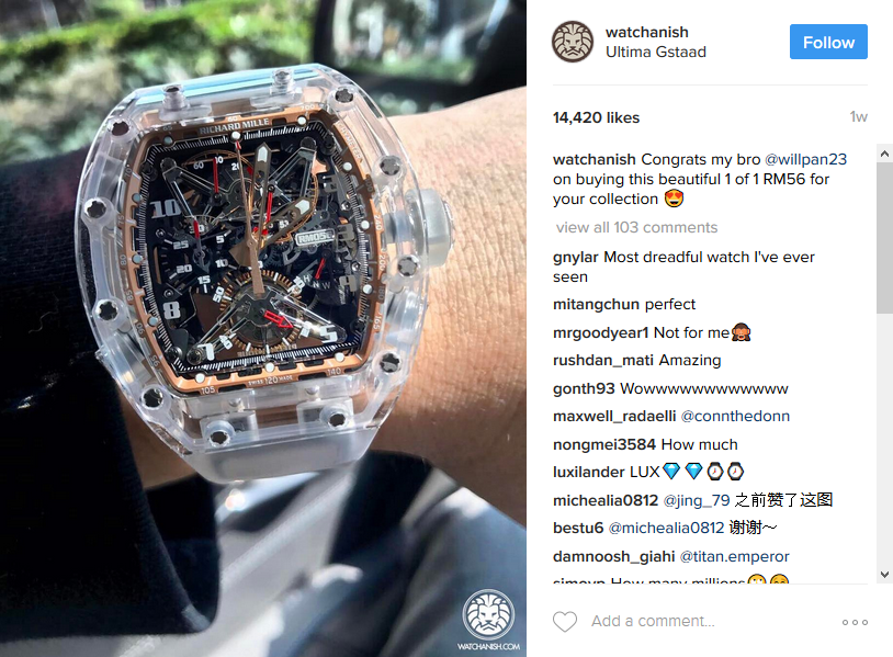 dong ho Richard Mille anh 7