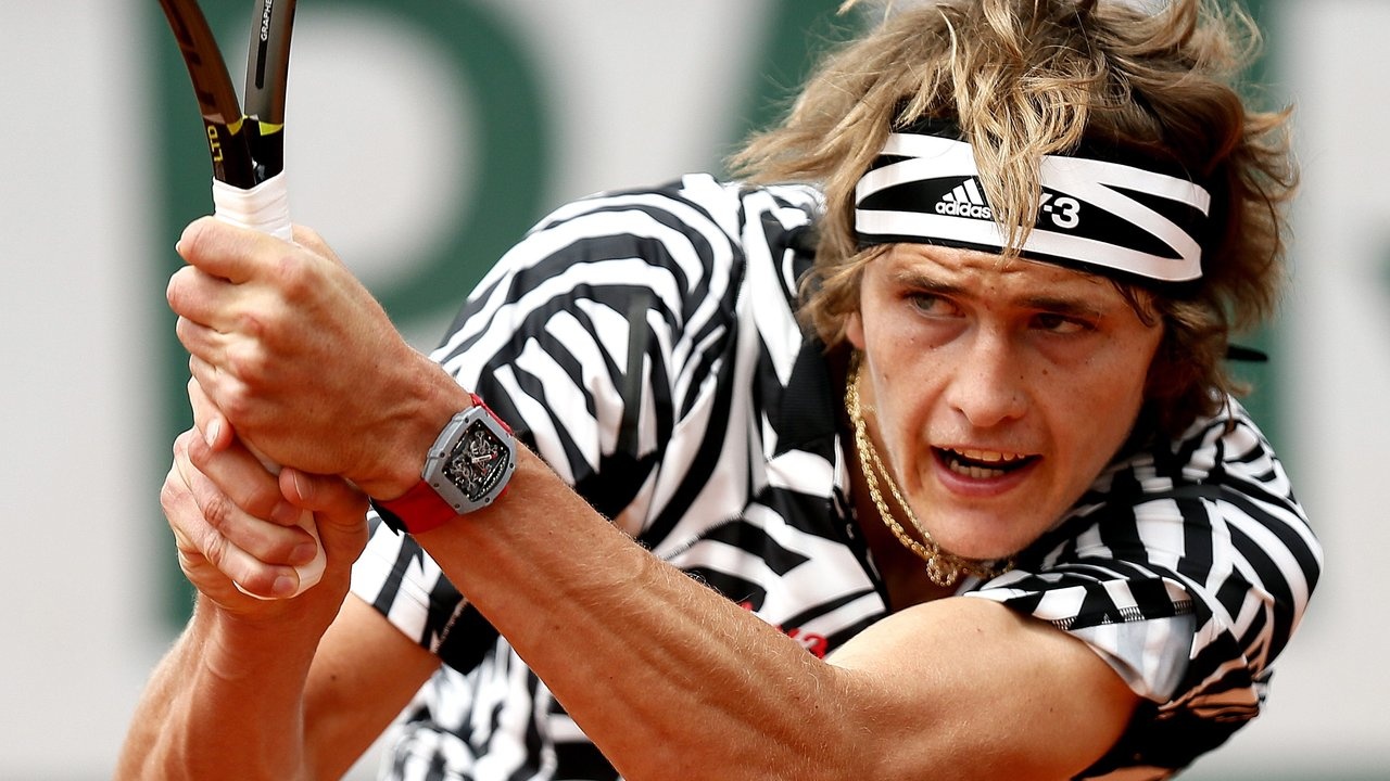 Than dong tennis Alexander Zverev hop tac voi Richard Mille hinh anh