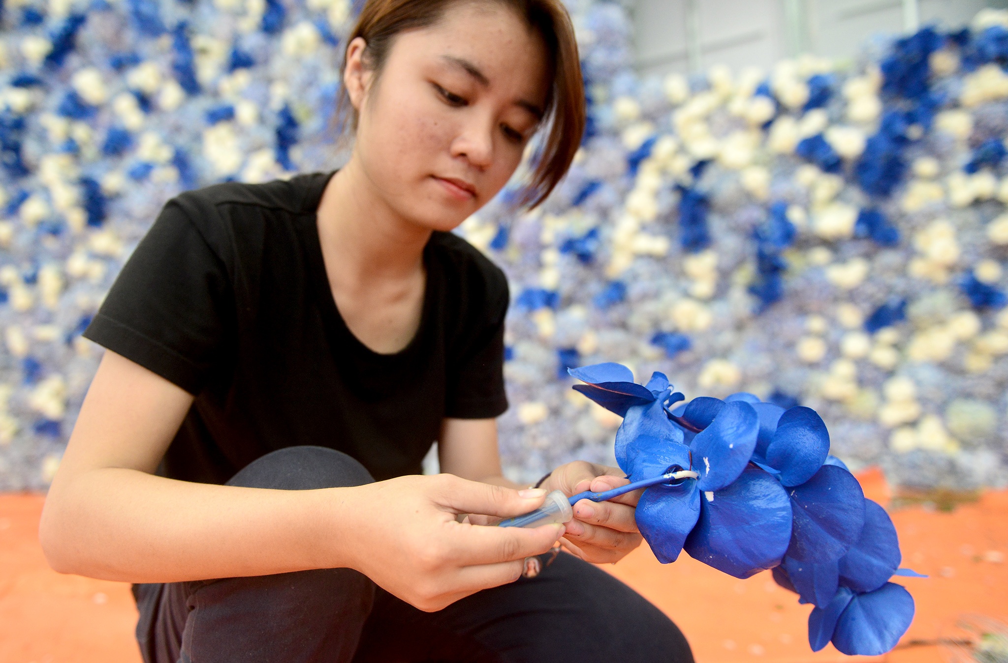 hinh anh dau tien ve Vuon ngan hoa ben ho anh 11