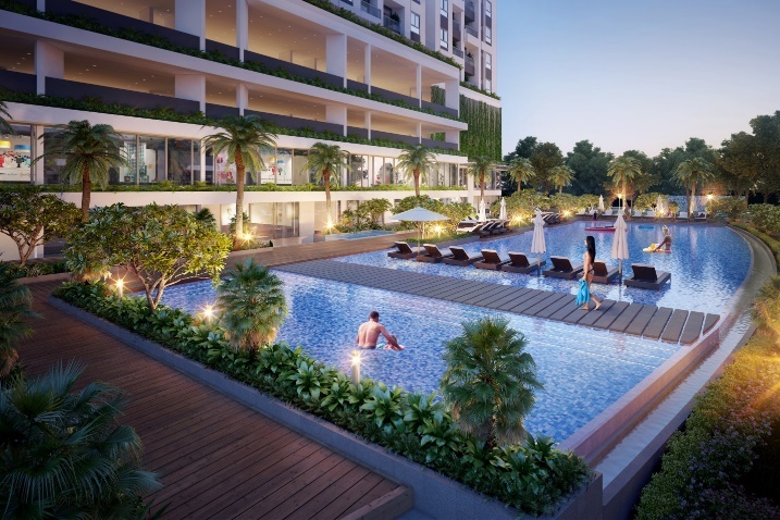 Du an Luxgarden: Khong gian song xanh, tien nghi hinh anh