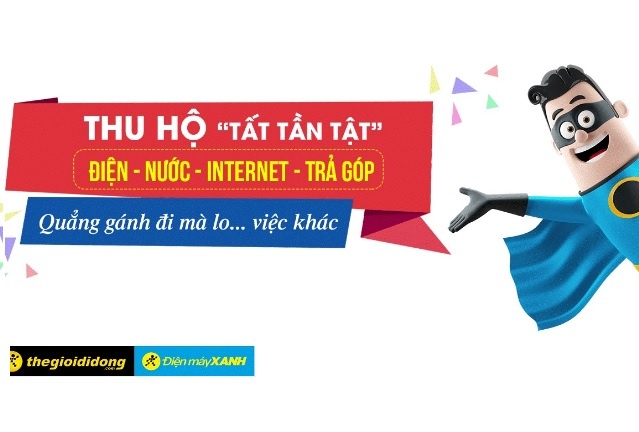 Nop tien dien, nuoc, tra gop ngoai gio hanh chinh voi The Gioi Di Dong hinh anh