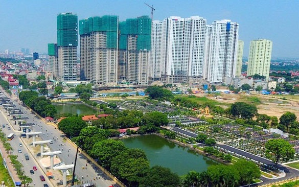 Du an chung cu cao cap co vuon treo va quang truong phia Tay HN hinh anh
