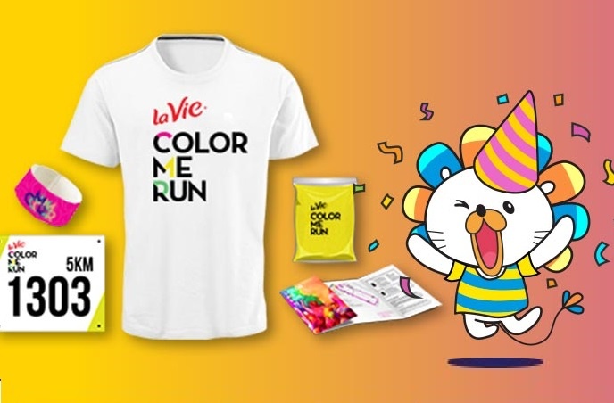 Tham gia Color Me Run, san hang tieu dung voi uu dai lon tu Lazada hinh anh