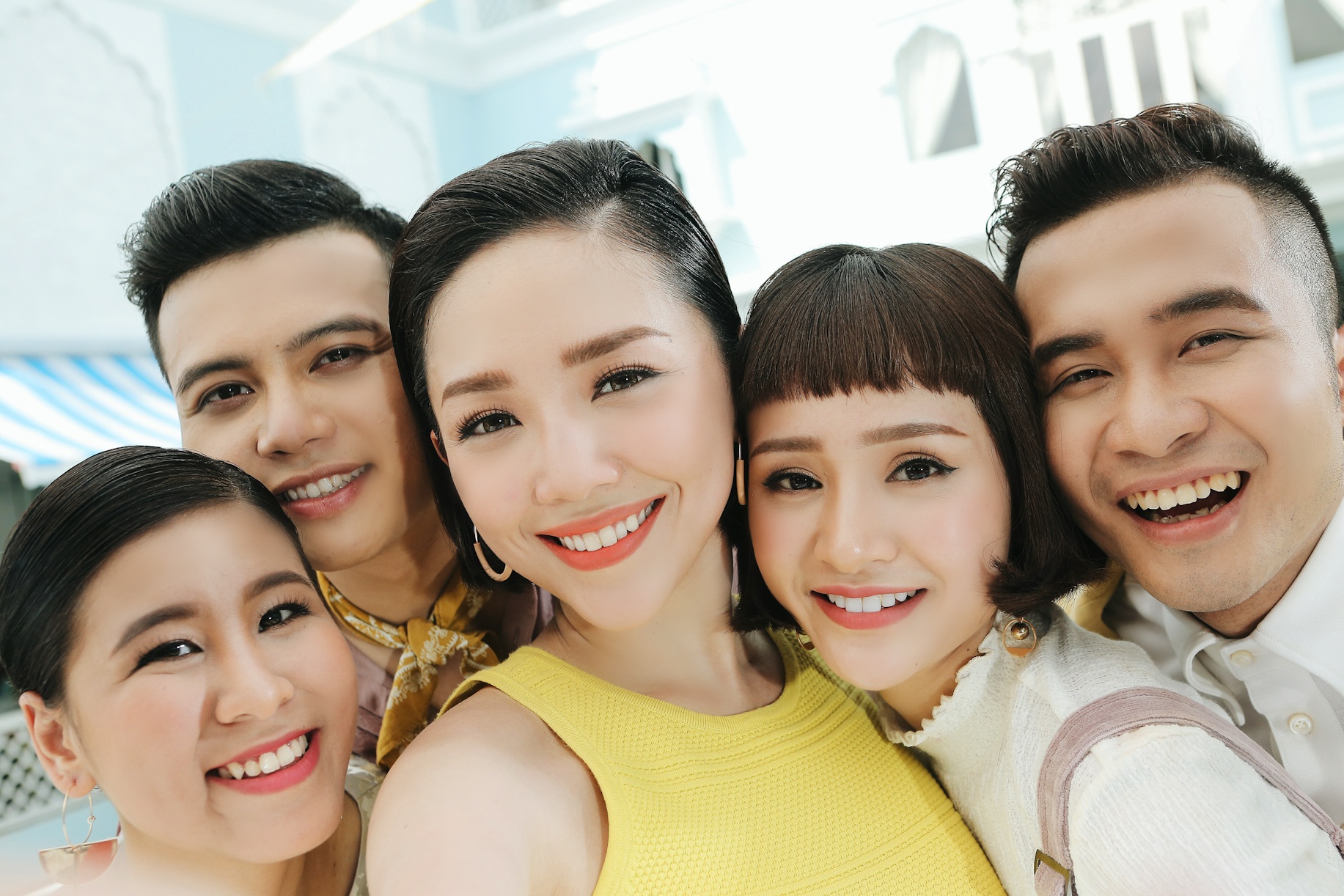 Toc Tien va hoc tro The Voice sanh dieu anh 6