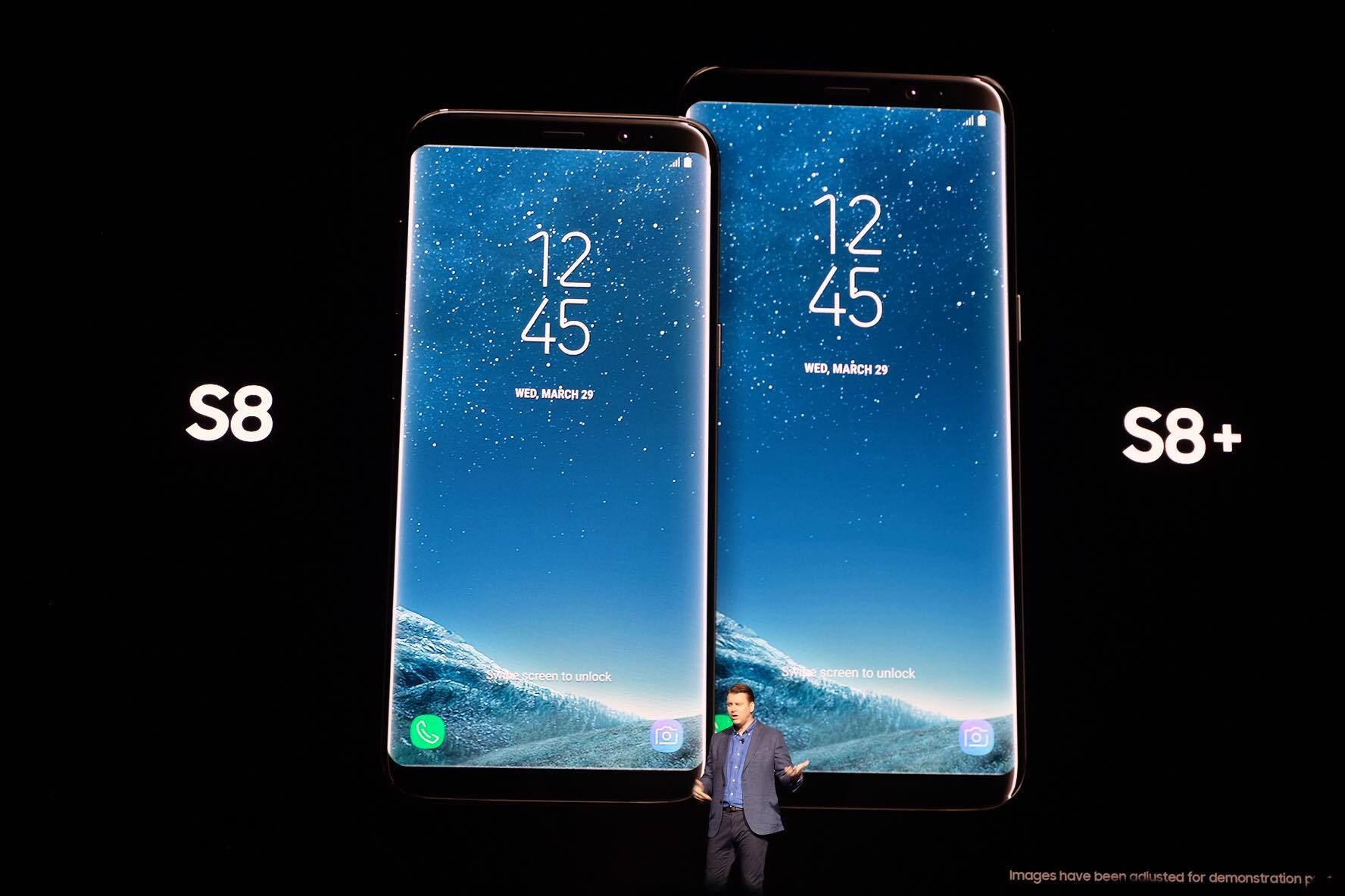 Nhung dau an trong su kien ra mat Galaxy S8/S8+ hinh anh