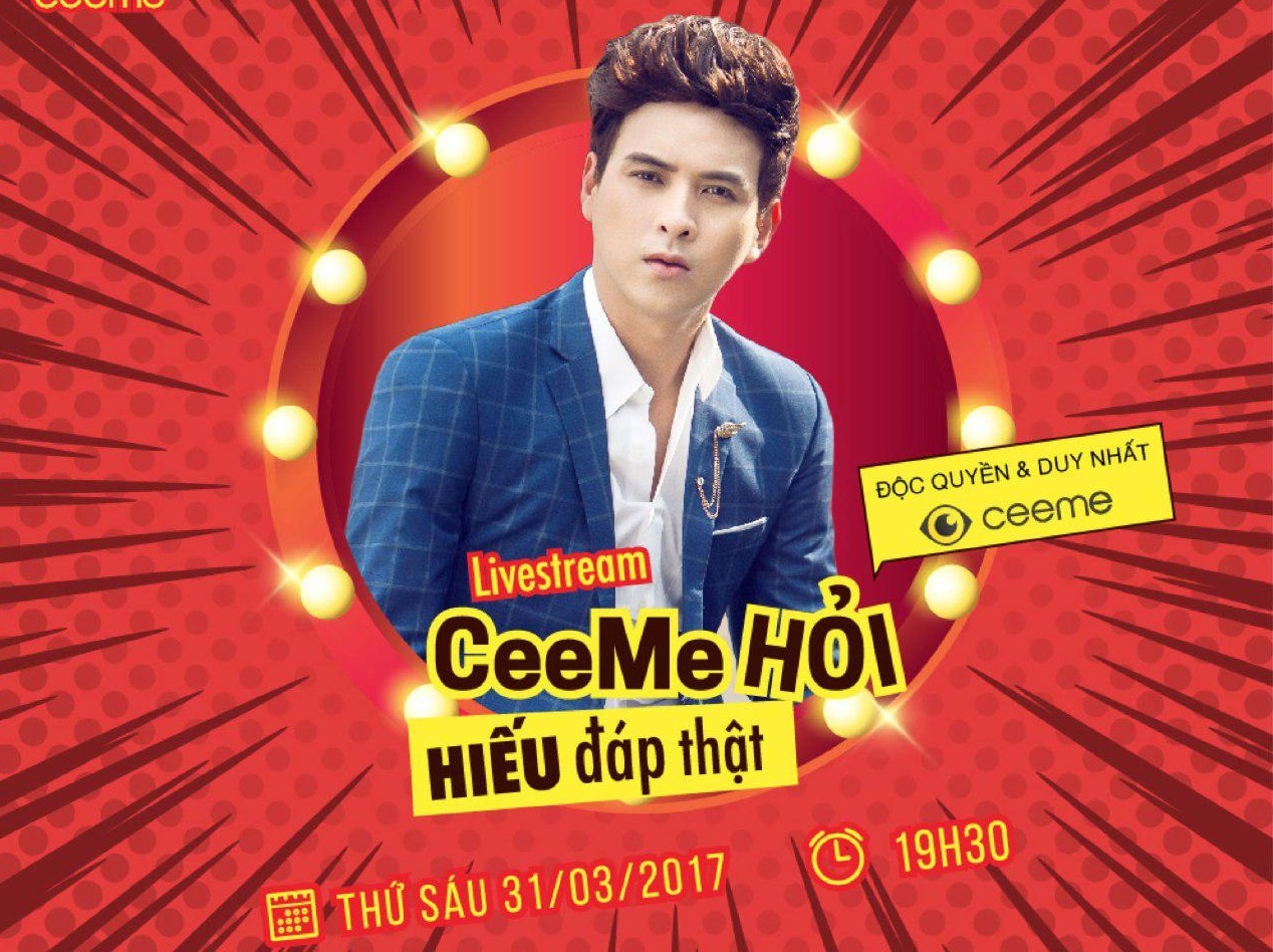 Ho Quang Hieu se noi ve chuyen tinh yeu voi Bao Anh tren CeeMe hinh anh