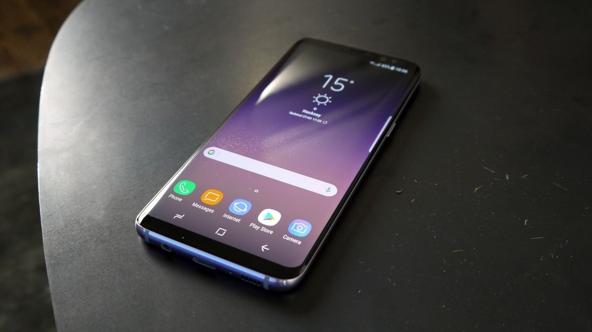 màn hình vô cực của Galaxy S8 ảnh 1 man hinh vo cuc cua Galaxy S8 anh 1