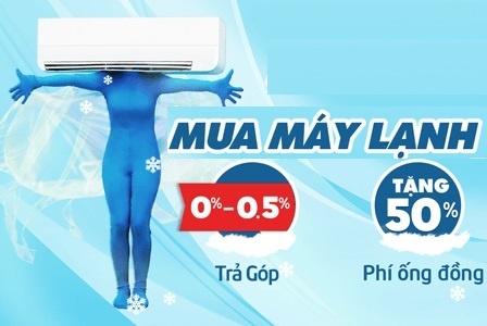 Dien may Xanh mo rong khuyen mai don mua nong hinh anh