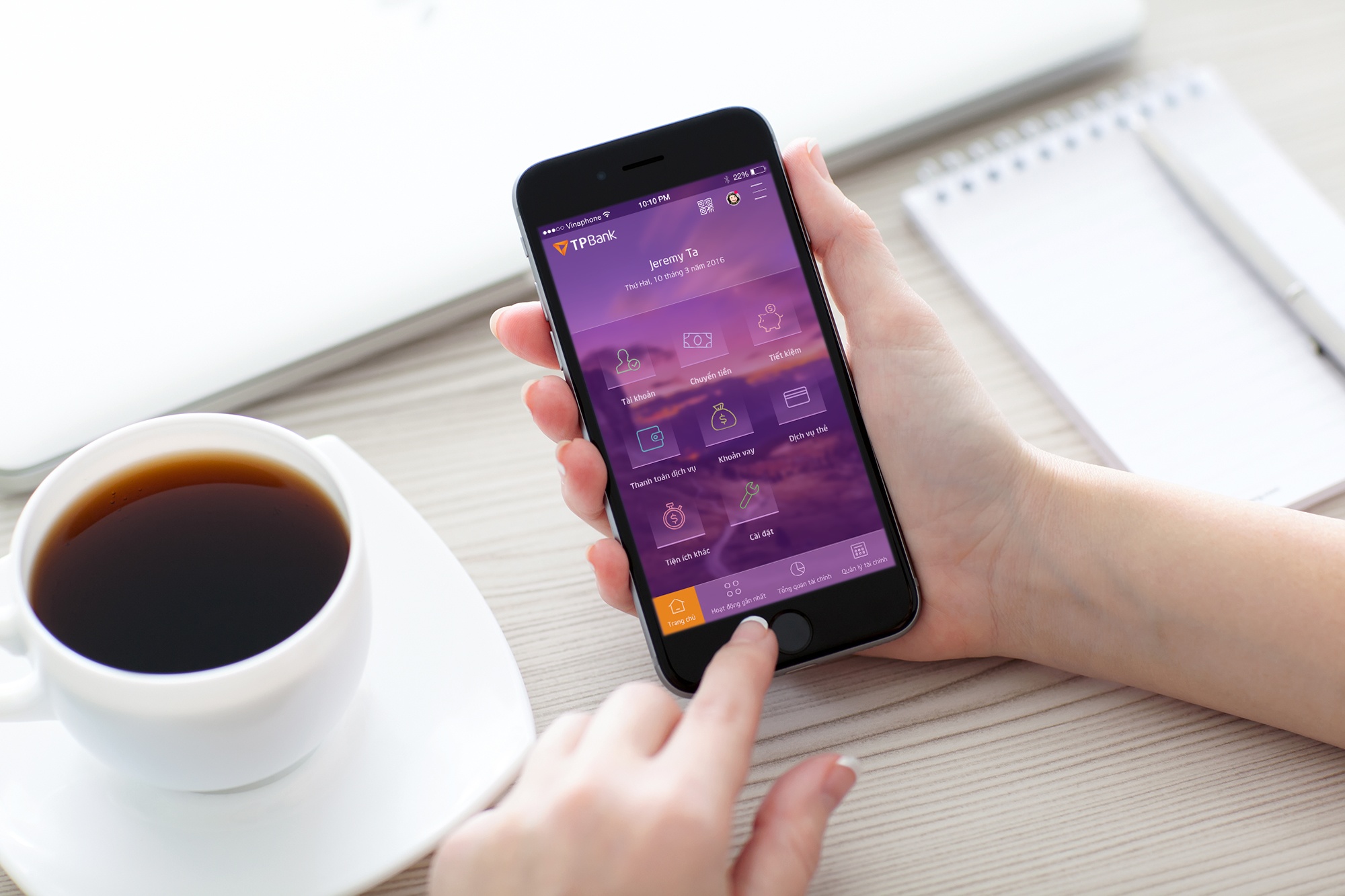 TPBank cung cap ung dung xac thuc giao dich truc tuyen mien phi hinh anh