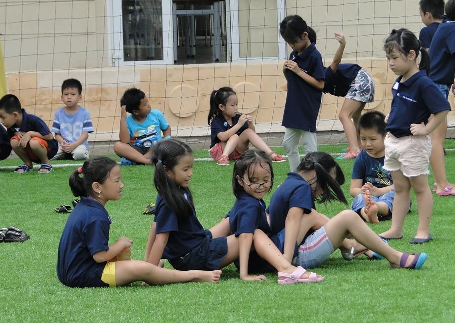 Moi truong hoc tap ne nep, dam ban sac Viet tai truong quoc te Global hinh anh