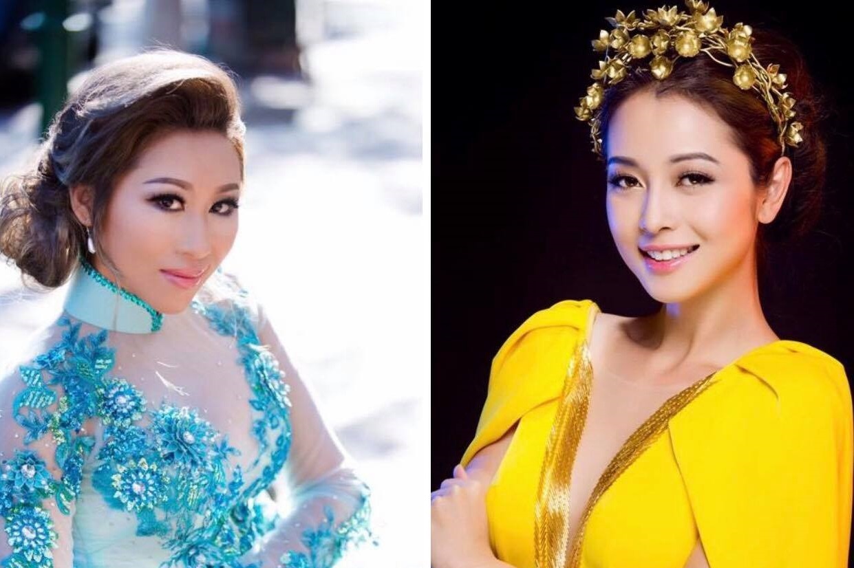 Jennifer Pham hoi ngo Kim Shaner tren ghe nong hinh anh