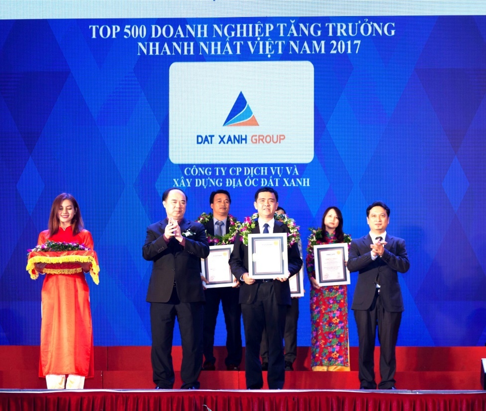 Dat Xanh vao top 150 doanh nghiep tang truong nhan anh 1