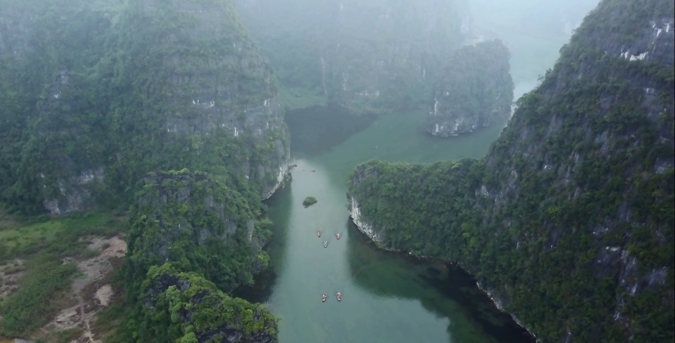 ve dep ky vi cua Ninh Binh tu flycam anh 2